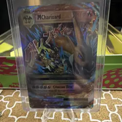 Pokemon M Charizard EX Mega Full Art Evolutions Holo 13/108 Ultra Rare Card - Image 1