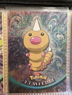 Weedle NM #13 Pokemon Topps Chrome Card - Image 1