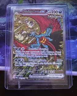 2024 Pokemon Card English Roaring Moon EX 162/131 Prismatic Evolutions - Image 1