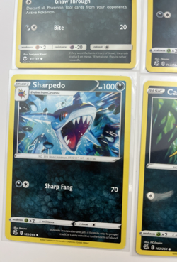 4 Card Lot carvanha sharpedo common Reverse Holo Pokemon TCG - Image 5