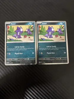 2!!!! Pokemon TCG Toxel 078 Chaos Rising Cosmos Holo Black Star Promo Card Nm - Image 1