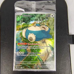 Snorlax 051 Sv: Scarlet & Violet Promo Cards Holo Sealed - Image 1