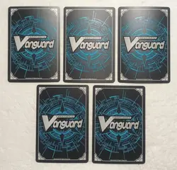 Lot of 5 Japanese Cardfight!! Vanguard RR Card Set - Image 2