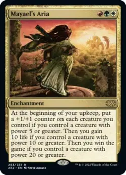 Mayael's Aria - Near Mint MTG Double Masters 2022 - Image 1
