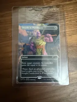 THANOS Magic the Gathering PSA Magazine Promo Swords to Plowshares Marvel - Image 1