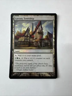 Gavony Township 1x FOIL MTG Innistrad Rare - LP/MP Discount - Image 1