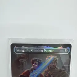 Sting, the Glinting Dagger (Borderless)*Foil* LOTR 409 NM MTG - Image 2