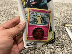 Pokemon TCG Sun & Moon Team Up Pikachu & Mimikyu Single Pack Blister X2 Pack - Image 2