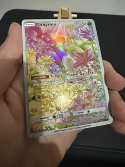 Shaymin Pokemon Pocket Card DISPLAY ART CARD - Image 2