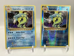 Gyarados 34/108 Holo And Reverse Holo Rare Evolutions Pokemon LP - Image 1