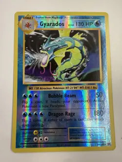 Gyarados 34/108 Holo And Reverse Holo Rare Evolutions Pokemon LP - Image 5