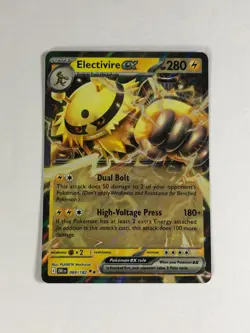 Pokemon TCG Destined Rivals Electivire EX 069/182 Near Mint - Image 1