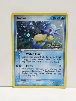 Horsea 58/109 EX Team Rocket Returns - Reverse Holo Stamped - Pokemon 2004 - Image 1