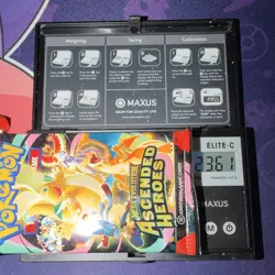 VERY HEAVY! 23.61 Pokemon TCG Ascended Heroes Booster Pack (SEALED) GOD PACKU! - Image 1