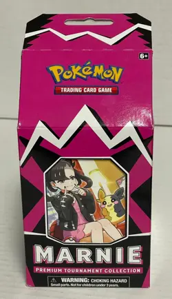 POKEMON TCG Marnie Premium Tournament Collection Box Factory Sealed 2021 RARE 820650808760 - Image 1