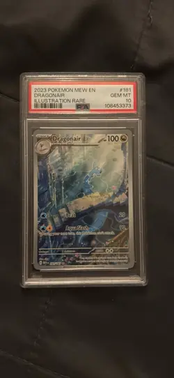 Pokemon Dragonair 181/165 SV Scarlet & Violet 151 Illus Rare Holo PSA 10 - Image 1