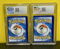 Pokemon 2023 Shinx And Baltoy Miscut Error Pair With Alignment Dot - Image 2