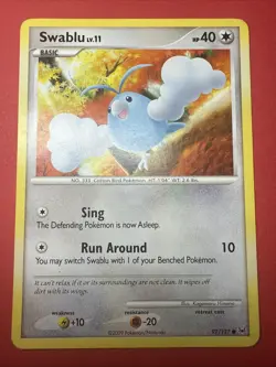 Swablu - 97/127 - Platinum - Pokemon - Common - Cute - Image 1