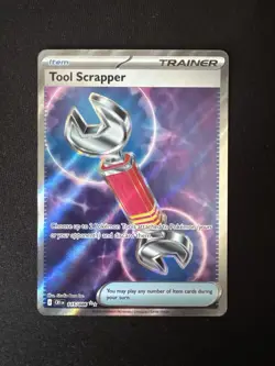 Tool Scraper 115/086 Pokemon TCG Chaos Rising Full Art Trainer NM PACK FRESH - Image 1