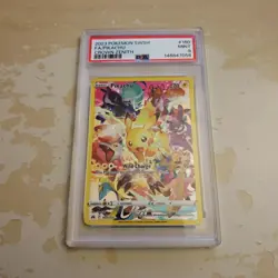 2023 Pokemon TCG Crown Zenith Pikachu #160/159 Full Art Secret Rare PSA 9 - Image 1