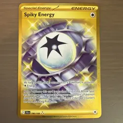 Spiky Energy 190/159 Full Art Special Energy Journey Together NM Pokemon TCG - Image 1