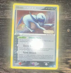 Nintendo Pokemon TCG Absol 15/92 EX Legend Maker Reverse Holo Rare 70 HP 2006 - Image 1