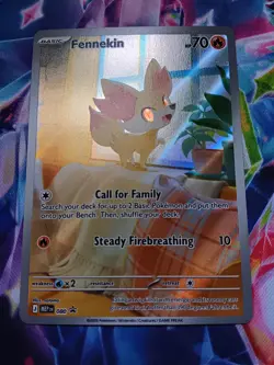 Fennekin Promo #80 CRI EN Chaos Rising Pokemon TCG Black Star Promo NM - Image 2