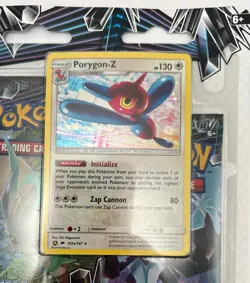 (403048) Pokemon Sun & Moon Ultra Prism Porygon-Z 3-Pack Blister Factory Sealed - Image 3
