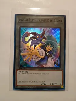 2020 yu-gi-oh! Jesse And Ruby-Unleashing The Legend SDCB-EN048 - Image 1