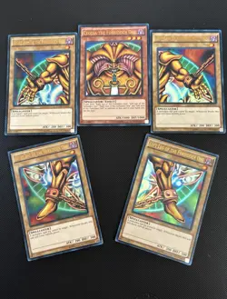 Exodia Set - The Forbidden One + Right Left Arm Leg YGLD-ENA17-18-19-20-21 - VLP - Image 1