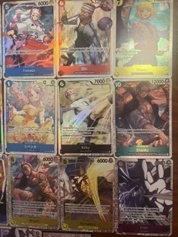 Bandai One Piece Card Game OP01 Japanese Foil Parallel Alt Art 18Card Lot - Image 2