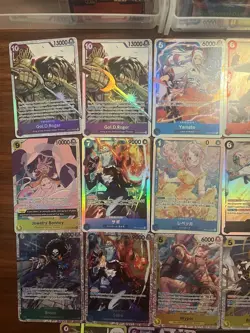 Bandai One Piece Card Game OP01 Japanese Foil Parallel Alt Art 18Card Lot - Image 3