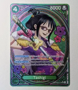 Tashigi EB03-018 SR SP Foil Extra Booster: One Piece Heroines English - Image 1