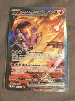 Pokemon TCG Team Rocket's Moltres ex - (Destined Rivals Stamp) 229/182 NM Card - Image 1