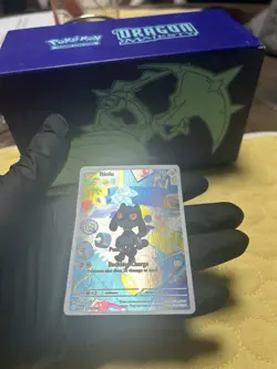Pokemon TCG Riolu Illustration Rare Card #215/198 Scarlet & Violet - Image 2