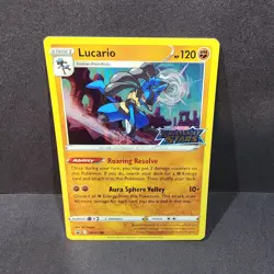 Lucario SWSH186 SWSH: Sword & Shield Promo Cards Holo - Image 1