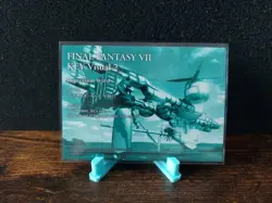 Final Fantasy VII 7 Anniversary Art Museum Card Aerith 1-011 Foil - Image 2
