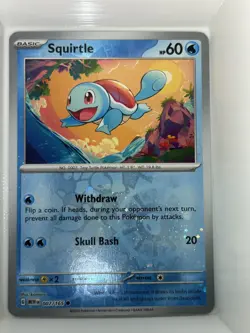 Squirtle - (Reverse Cosmos Holo) (Costco Exclusive) 007/165 Miscellaneous Cards - Image 1
