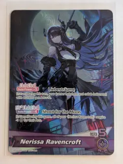 Hololive OCG Nerissa Ravencroft OSR Enchant Regalia Card hBP05-006 NM - Image 1