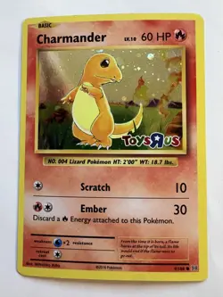 Charmander - 9/108 (Toys R Us Promo) Promo Miscellaneous Cards & Products - Image 1