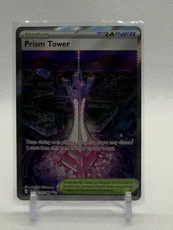 Prism Tower 111/086 - ME04: Chaos Rising (CRI) ￼Ultra Rare Holo Pokemon Card - Image 1
