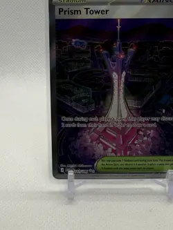 Prism Tower 111/086 - ME04: Chaos Rising (CRI) ￼Ultra Rare Holo Pokemon Card - Image 4