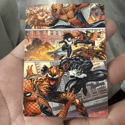 Maximum Carnage Art Series: Marvel's Spider-Man 46/54(Gold Stamped Planeswalker - Image 1