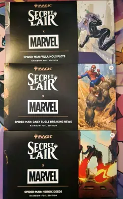 Secret Lair x Marvel's Spider-Man: Heroic Deeds, Villainous Plots, & Daily Bugle - Image 1