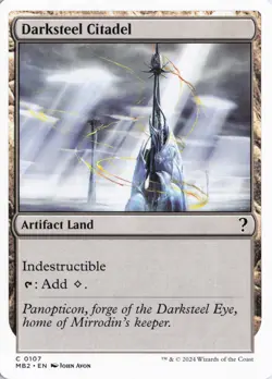 Darksteel Citadel (White Border) 107 MB2 Mystery Booster 2 C Regular - Image 1