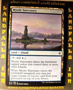 MTG Mystic Sanctuary [ELD] Normal NM - Image 1