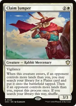 x1 Claim Jumper R MTG Commander: Secrets of Strixhaven M/NM, English - Image 1