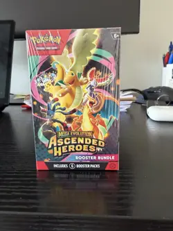 Pokemon TCG Ascended Heroes Booster Bundle + Mega Emboar & Mega Meganium Ex Box - Image 1