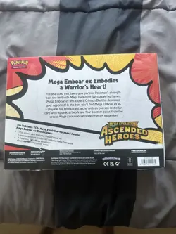 Pokemon TCG Ascended Heroes Booster Bundle + Mega Emboar & Mega Meganium Ex Box - Image 5