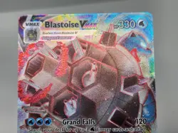 Pokemon Blastoise VMAX SWSH103 Sword Shield Black Star Promo Full Art NM sc - Image 3